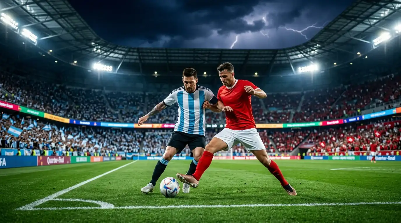 Argentina – Sveits VM 2026 — kvartfinale
