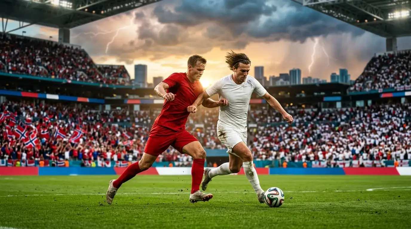 Norge – England VM 2026 — kvartfinale